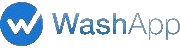 the washapp logo on a White background